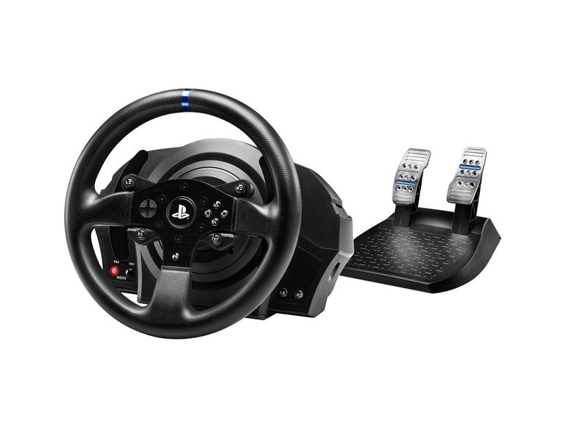 Steering Wheels, Gear Sticks and Foot Pedals - A Racing Wheel