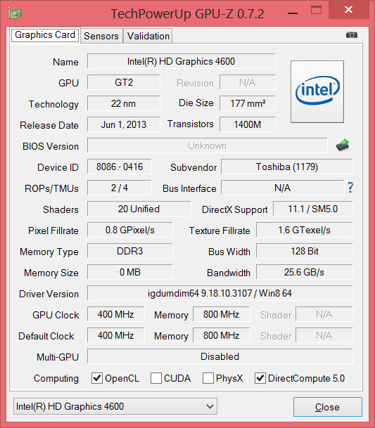 Intel graphics 4400 характеристики. Intel® HD Graphics 4600 GPU-Z. 4600 Intel Graphics GPU-Z. Видеокарта Intel r HD Graphics 4400. HD Graphics 4400 характеристики.