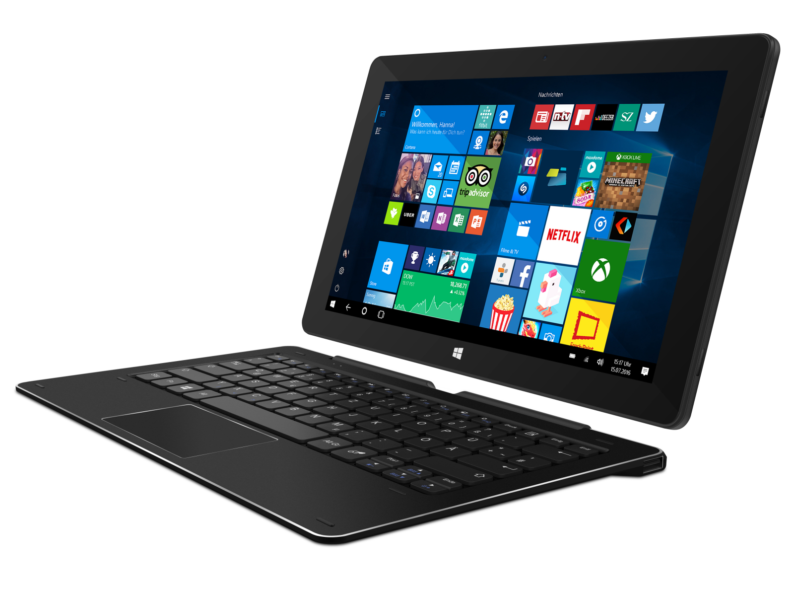 Trekstor Surftab Duo W3 Convertible Review Notebookcheck