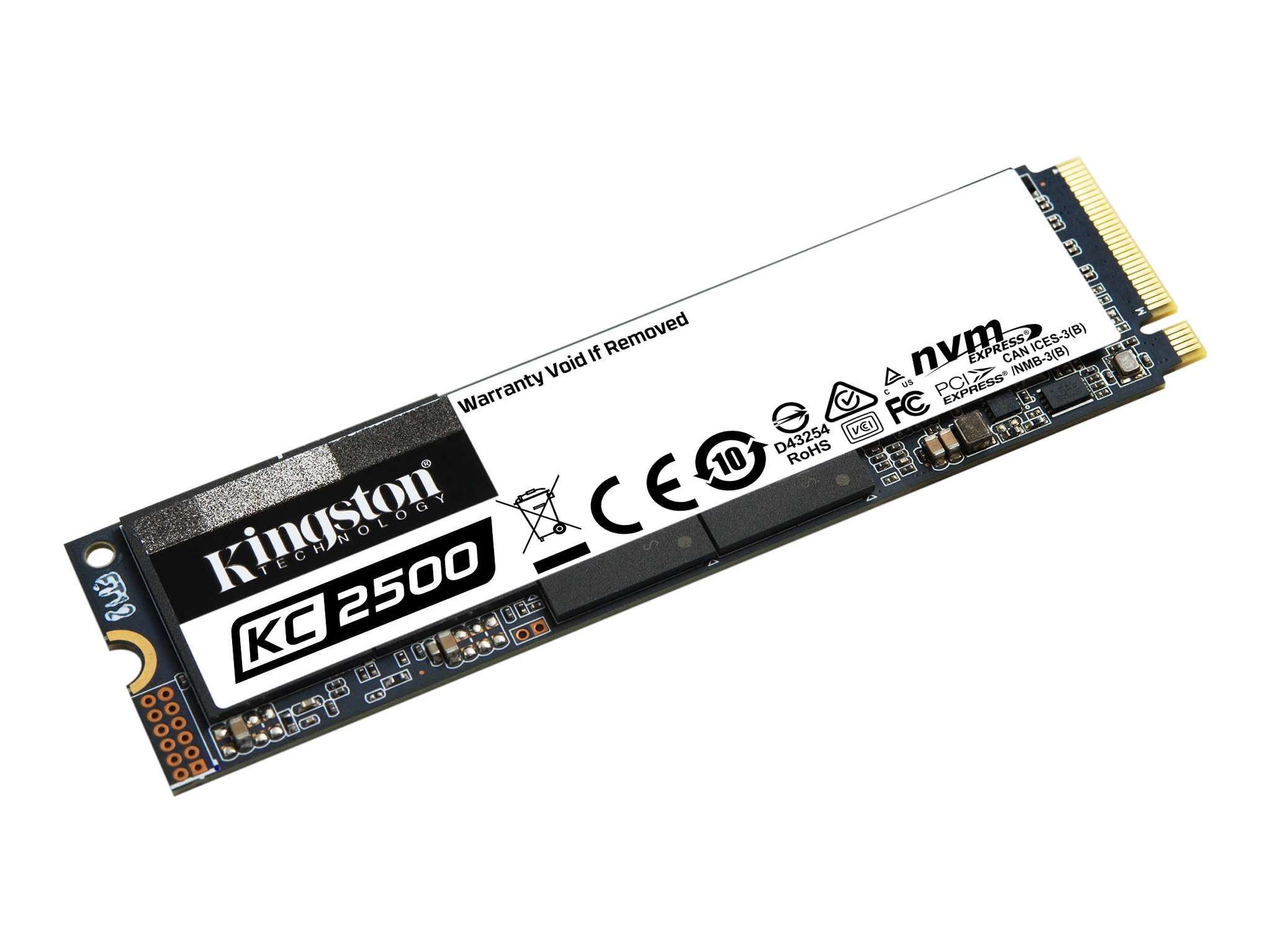bind clock aluminum Kingston KC2500 1 TB NVMe PCIe x4 SSD Benchmarked - NotebookCheck.net  Reviews