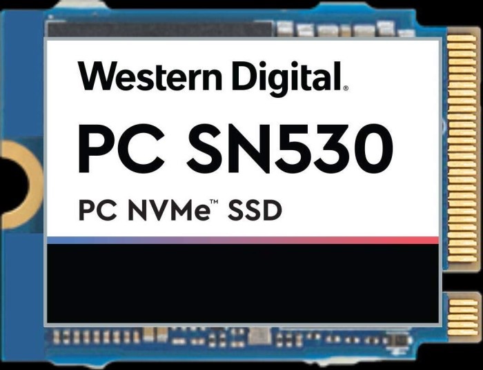Western Digital PC SN530 256GB M.2 2242 PCIe NVMe Internal SSD (SDBPMPZ-256G-1101) - Open Box