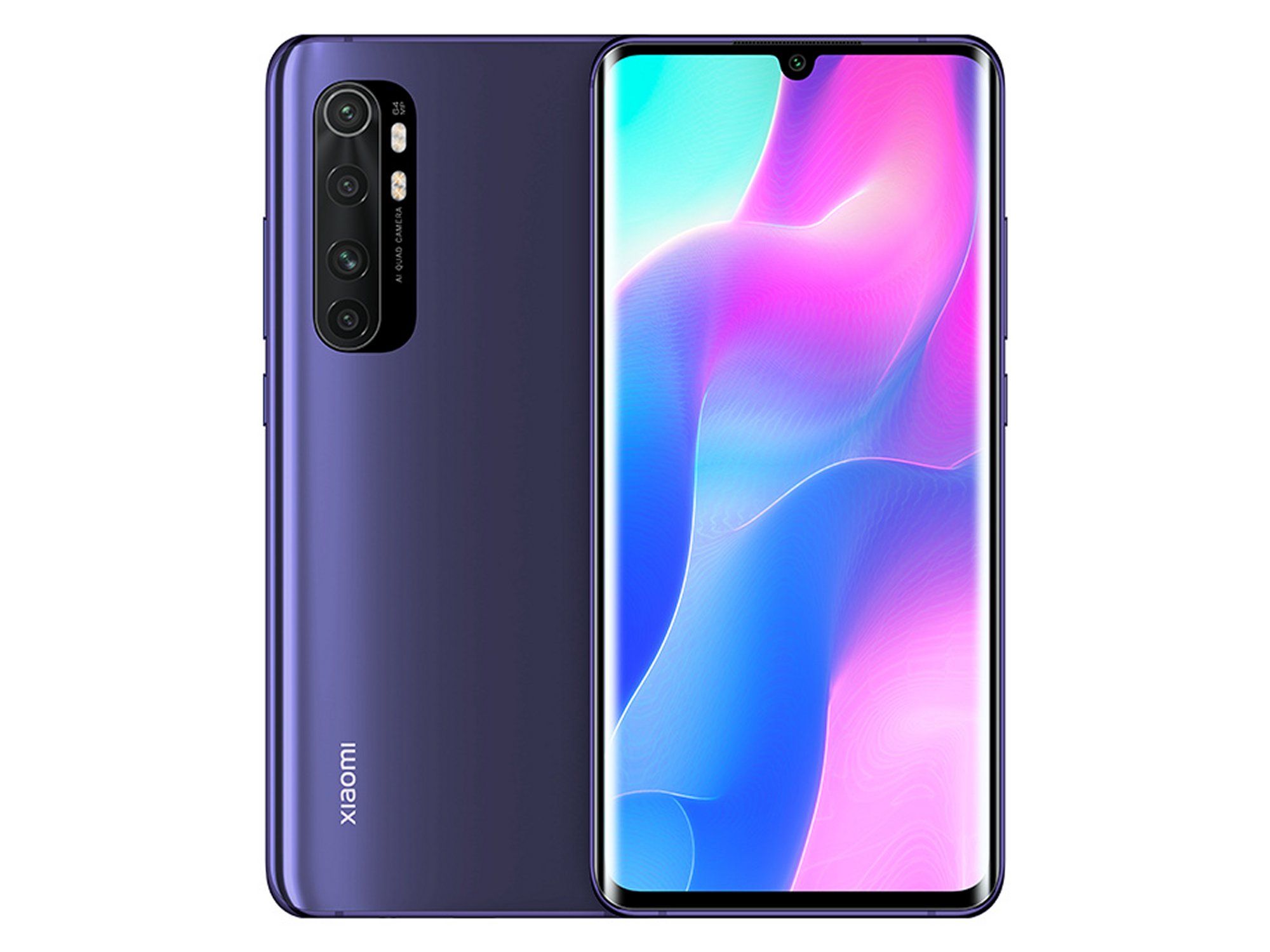 note mi lite xiaomi notebookcheck purple display nebula precio battery smartphone kom