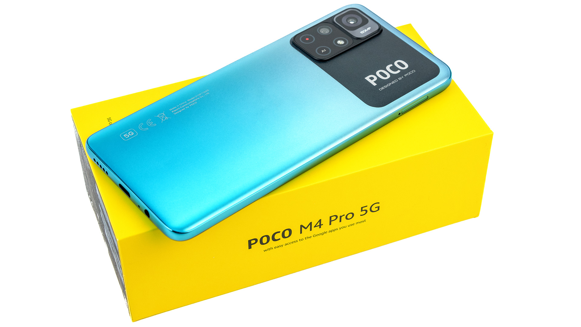 POCO M5 (RAM 6GB, 128GB) 6.58 50MP-Camera Dual SIM Unlocked GooglePlay  Phone