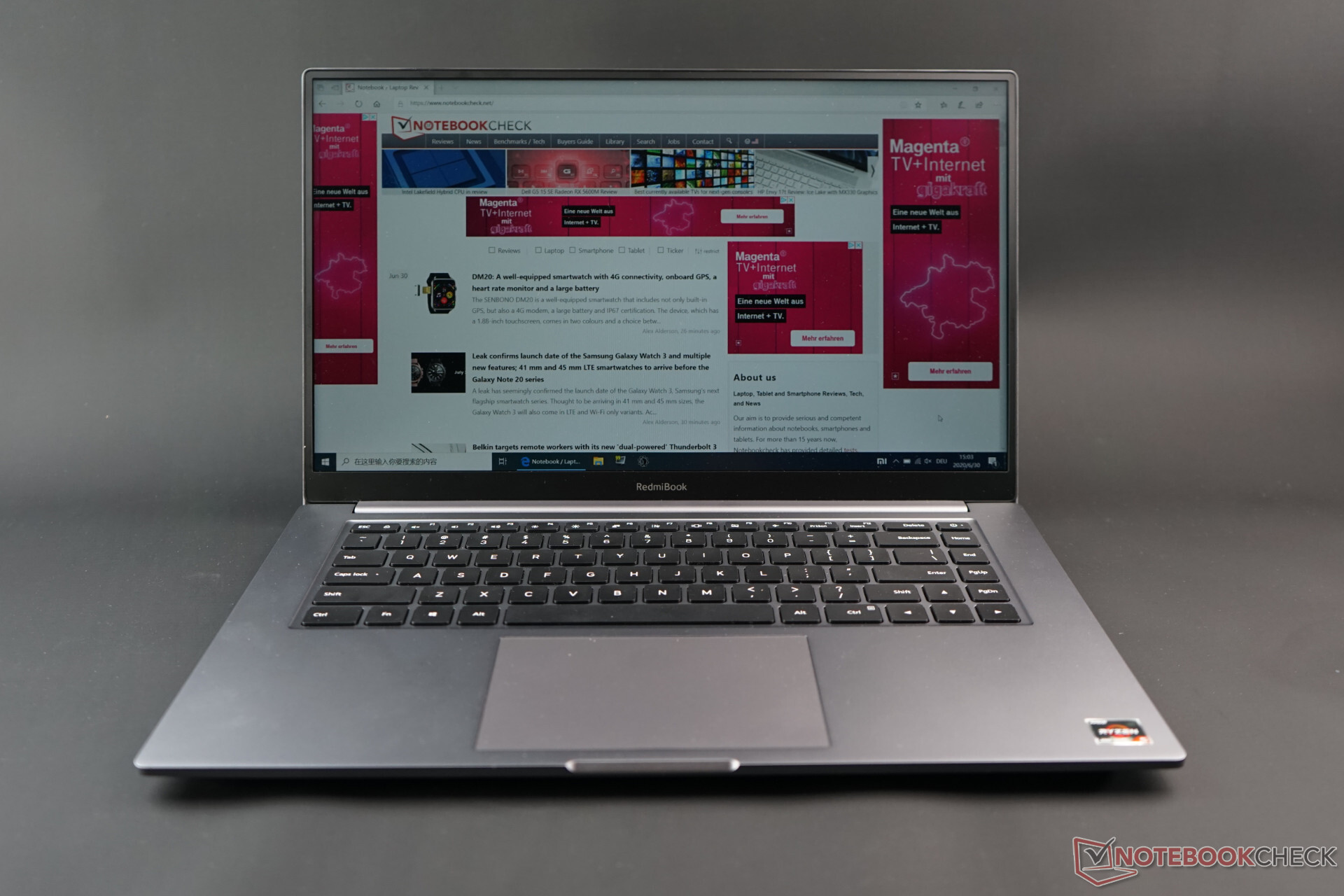 Xiaomi RedmiBook 16 R5 laptop in the test - Great price 