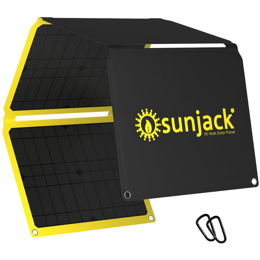 Durable, portable, niche. | SunJack portable solar panel hands-on