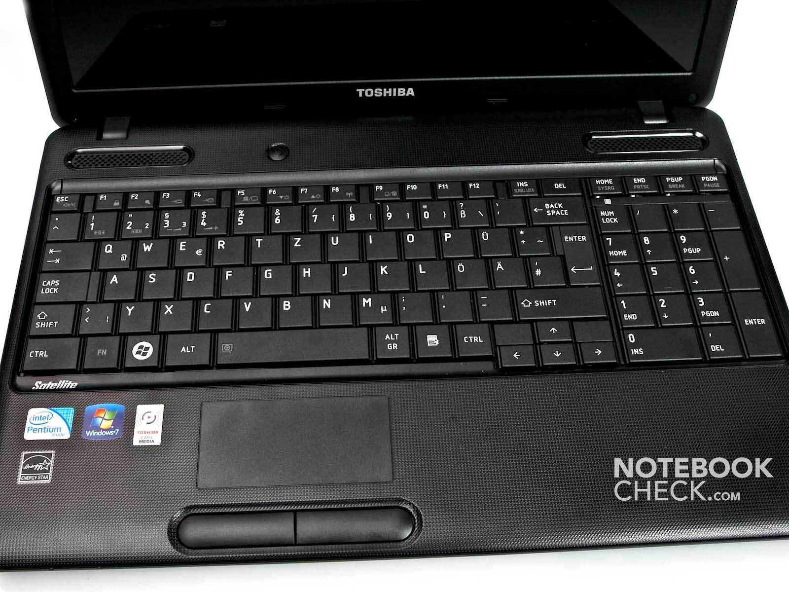Toshiba c660 клавиатура