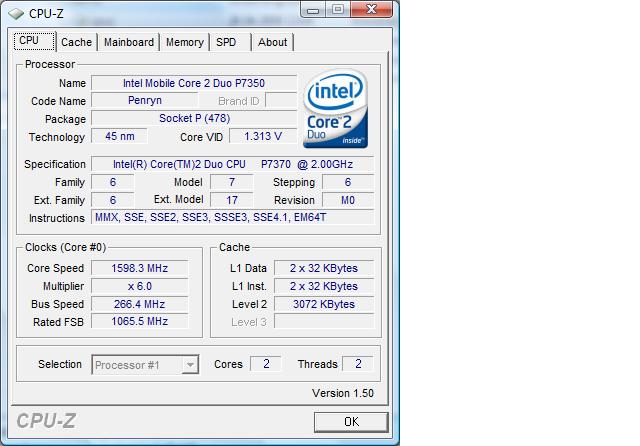 intel mobile intel graphics media accelerator 4500mhd 64