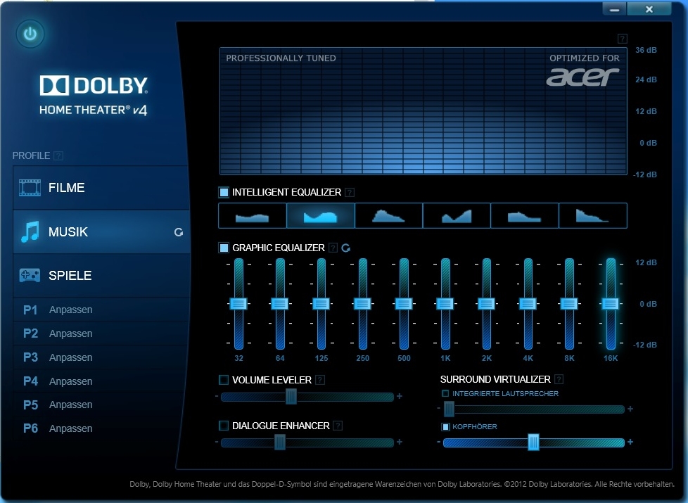 acer dolby home theater download windows 7
