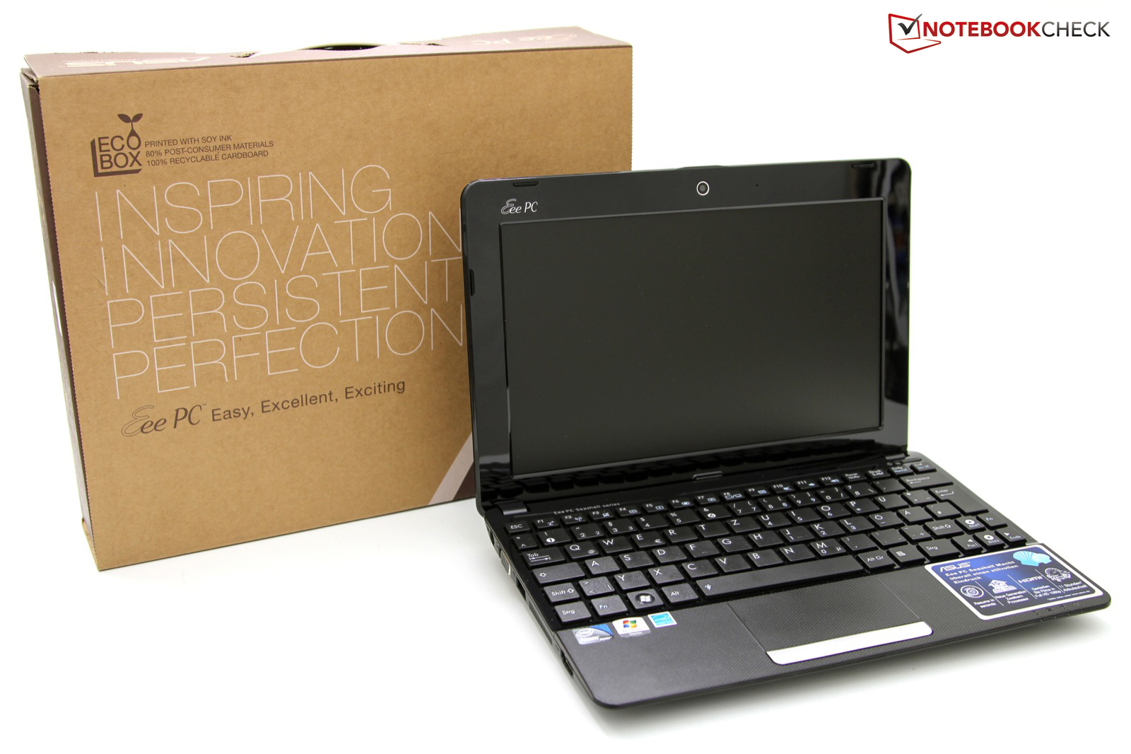 Review Asus Eee Pc 1011cx Netbook Notebookcheck Net Reviews