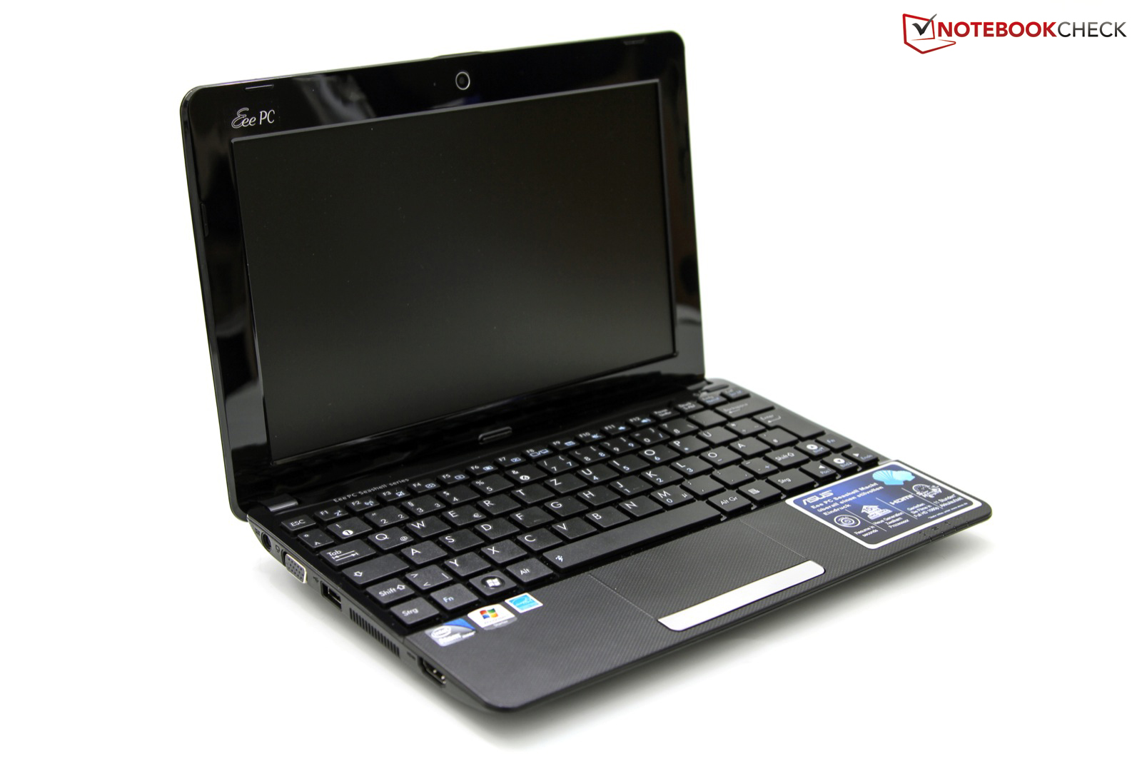 Review Asus Eee PC 1011CX Netbook - NotebookCheck.net Reviews