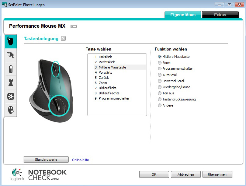 Review Logitech Performance Mouse MX Reviews