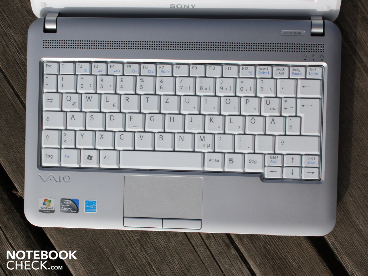 Review Sony Vaio Vpcm11m1e W Netbook Notebookcheck Net Reviews