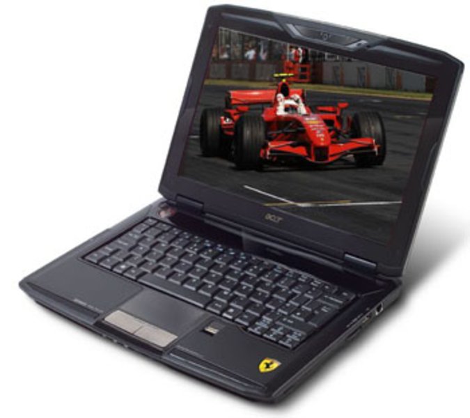 Acer Ferrari 1100 - Notebookcheck.net External Reviews