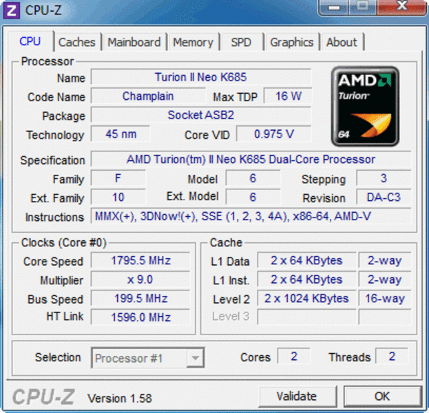 what model is amd turion ii p540 specs what model is amd turion ii p540 specs