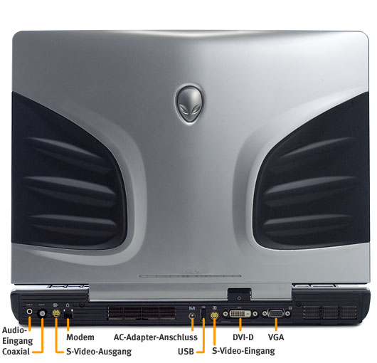 Alienware Laptop Aurora M9700