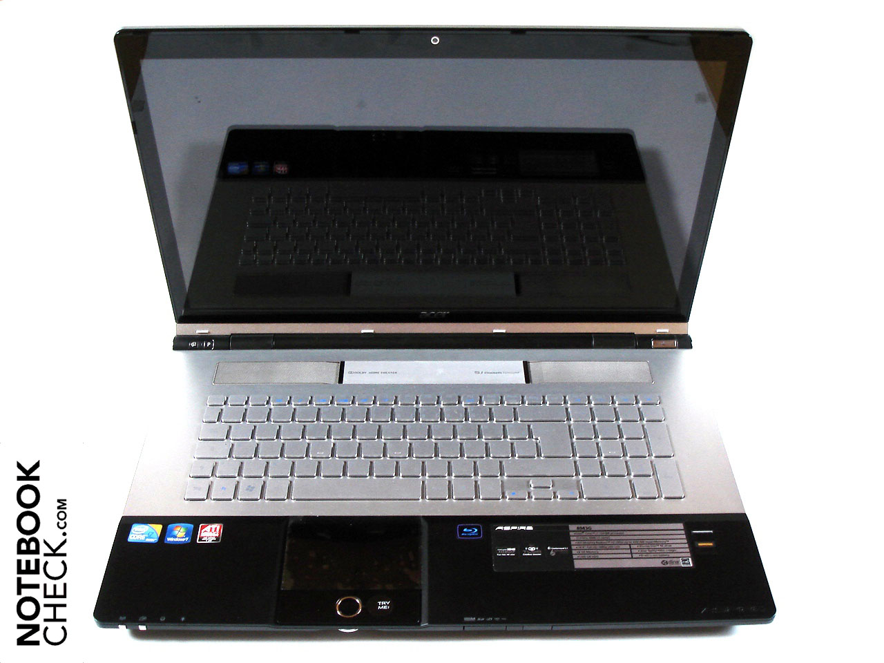 Review Acer Aspire 8943G Notebook - NotebookCheck.net Reviews