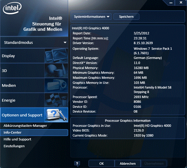 driver intel hd graphics 4000 windows 10 64 bits