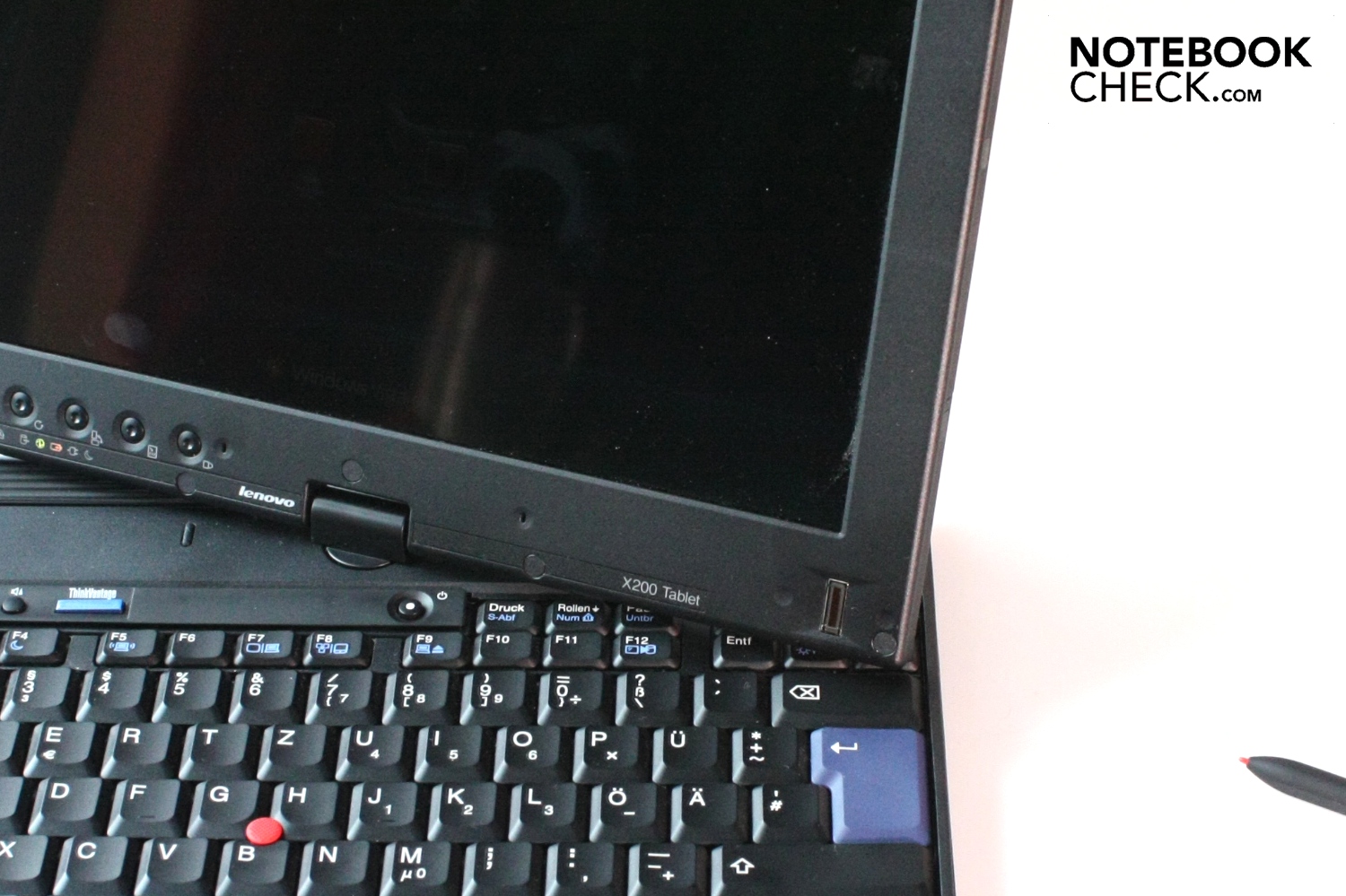 Review Lenovo ThinkPad X200t Notebook - NotebookCheck.net Reviews