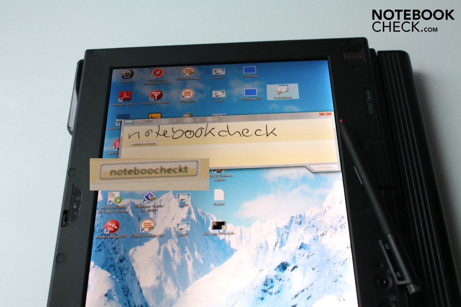 Review Lenovo ThinkPad X200t Notebook Reviews