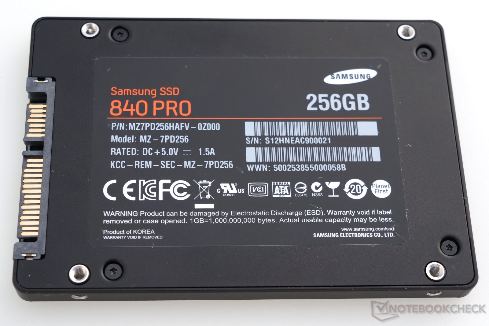 Samsung ssd 256