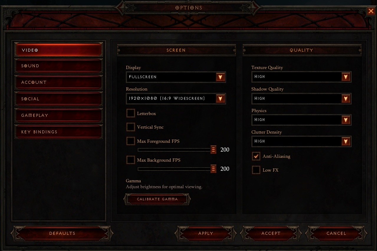 how to adjust the monitor in diablo 1 download