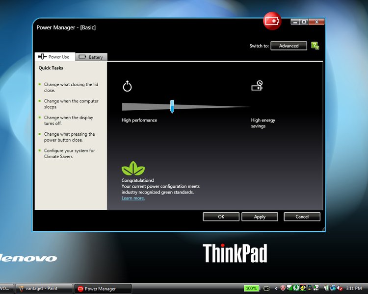 thinkpad power manager thinkpad power manager