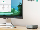 The DeskMini UM700 with Manjaro Linux should ship in February. (Image source: MINISFORUM)