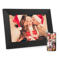 Benibela 8-inch digital photo frame on sale for US$76, can store up to 32 GB of photos (Image source: Amazon)