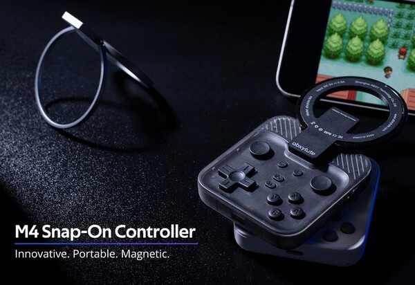 The Abxylute M4 Snap-On Controller will also be available in Black and Grey. (Image source: Abxylute)
