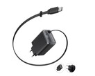 The Anker Nano Charger (35W) has a retractable USB-C cable but misses out on foldable plugs. (Image source: Anker)