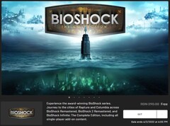 BioShock: The Collection free via the Epic Games Store (Source: Own)