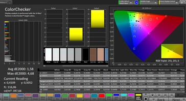 CalMAN - Color accuracy