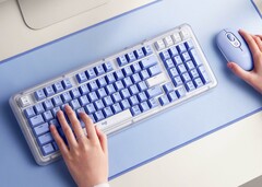 Logitech's new mechanical keyboard is also available in blue (Image source: Logitech)