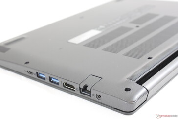 The integrated RJ-45 port is uncommon for a subnotebook