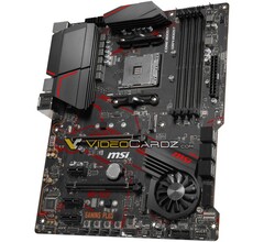 MSI MPG X570 Gaming Plus motherboard (Source: VideoCardz)