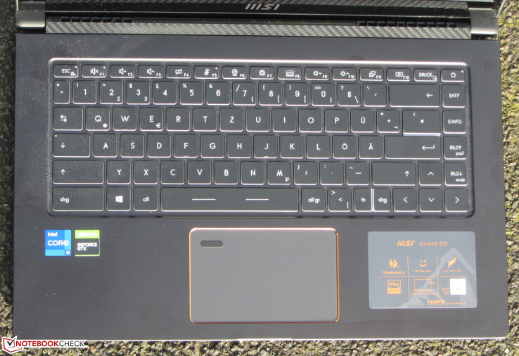 Summit E15 input devices