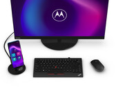 The Motorola Moto G100 can easily be connected to a monitor to then offer a special desktop mode.