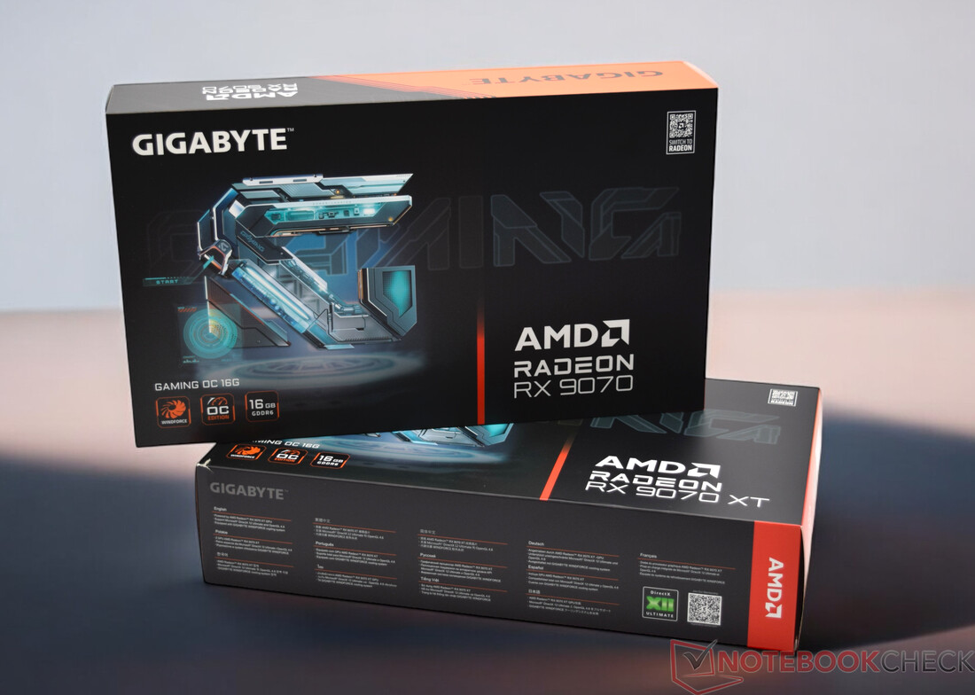 Gigabyte Radeon RX 9070 XT Gaming OC and Gigabyte Radeon RX 9070 Gaming OC