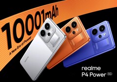 The Realme P4 Power 5G features a 50 MP OIS-enabled primary camera (Image source: Realme)