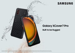The Samsung Galaxy XCover7 Pro features IP68 water and dust resistance (Image source: Samsung)