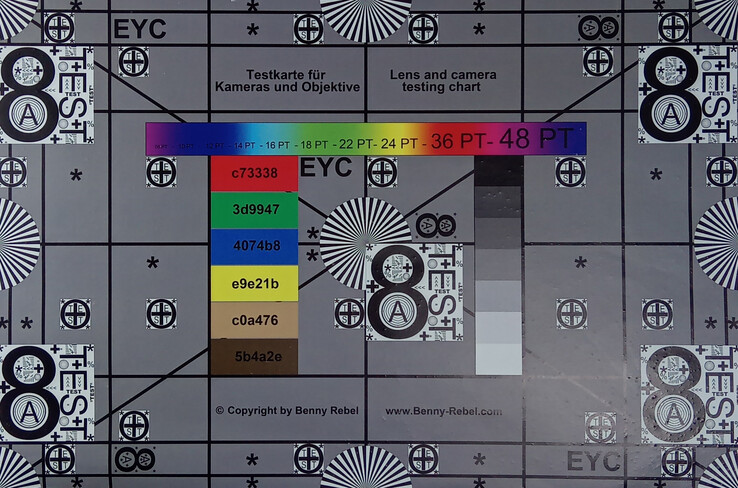 Test chart CAT S41