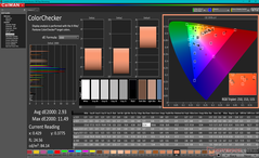ColorChecker after calibration