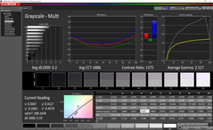 Grayscale analysis (pre-calibration)