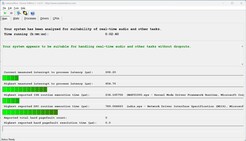 Maximum latencies after ten seconds of Prime95