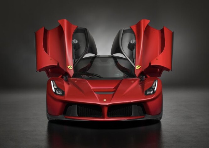 The 2013 LaFerrari was the company's first foray into electric motors, albeit in an F1-like KERS system as opposed to traditional EVs. (Source: Ferrari)