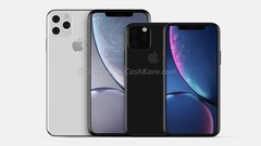 Spot the difference: The iPhone XI and XI Max (Image source: CashKaro)