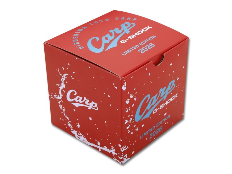 The 2026 Casio G-Shock x Hiroshima Toyo Carp GA-2100X. (Image source: Hiroshima Toyo Carp store)