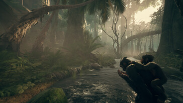 An image showing a forest in Ancestors: The Humankind Odyssey.