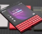 The BlackBerry Passport 2 fan-made concept render mixes nostalgia with a current sleek look. (Image source: LetsGoDigital/Ts Designer - edited)