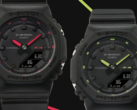 Casio has released the G-Shock GMA-P2100SA-1A1 and GMA-P2100SA-1A2 watches (pictured) in Europe. (Image source: Casio)